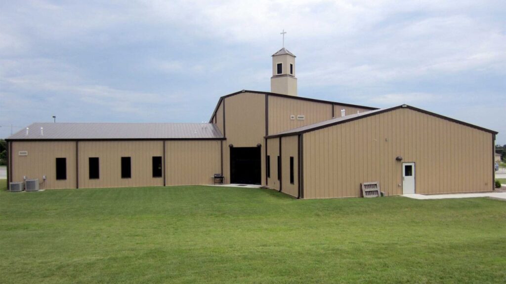 Metal Building For a Church