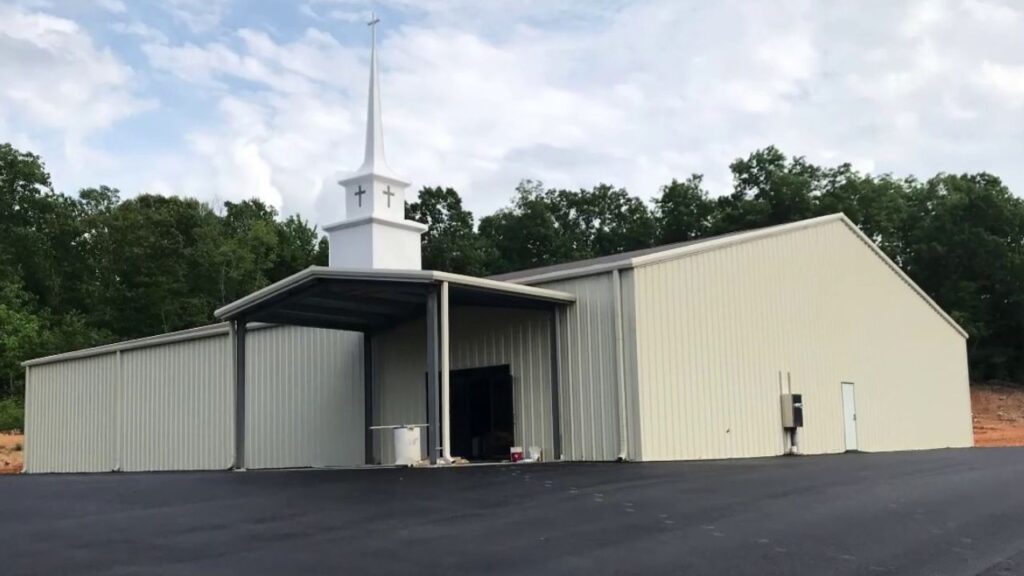 Metal Building For a Church