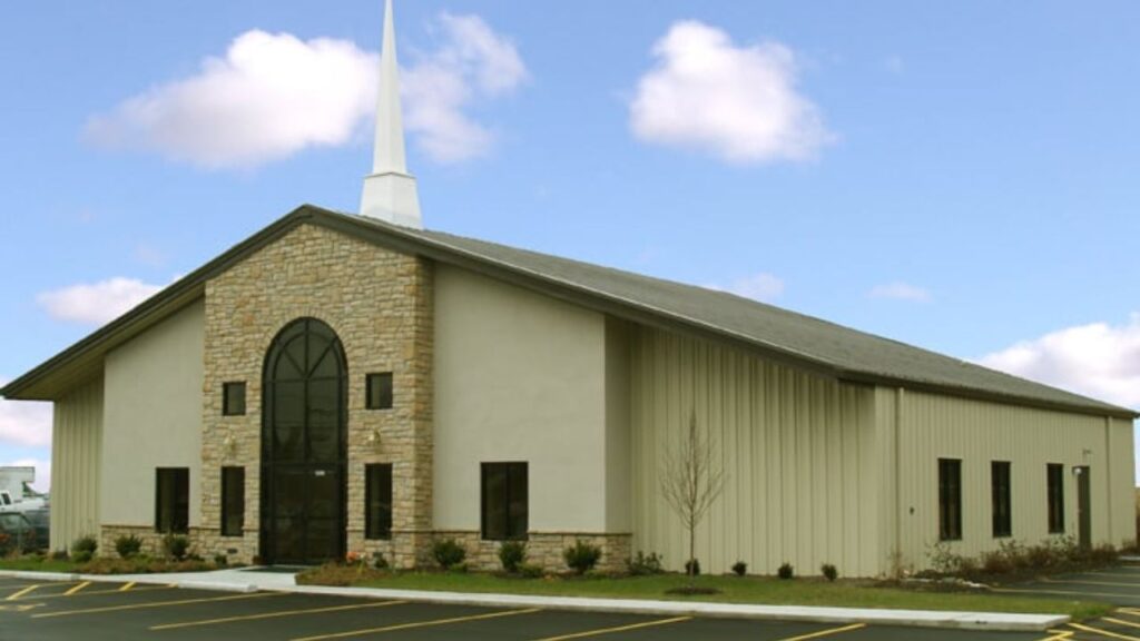 Metal Building For a Church