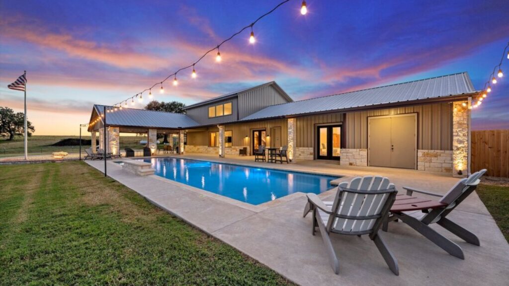 Metal Building For Pool House